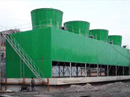 方形橫流式玻璃鋼冷卻塔